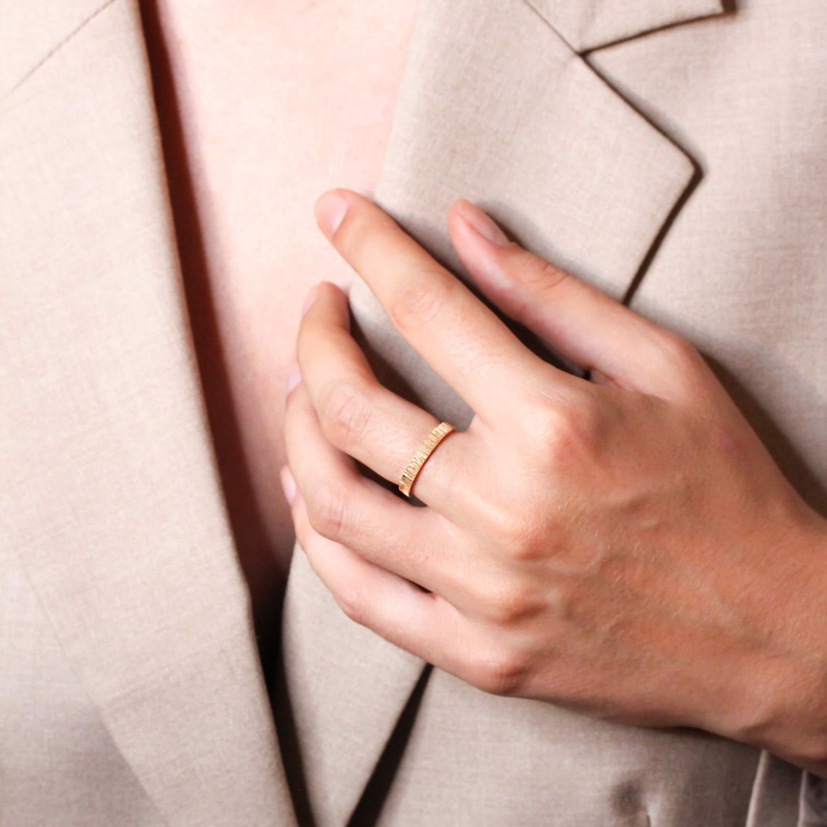 Alliance mariage en or éthique Fairmined