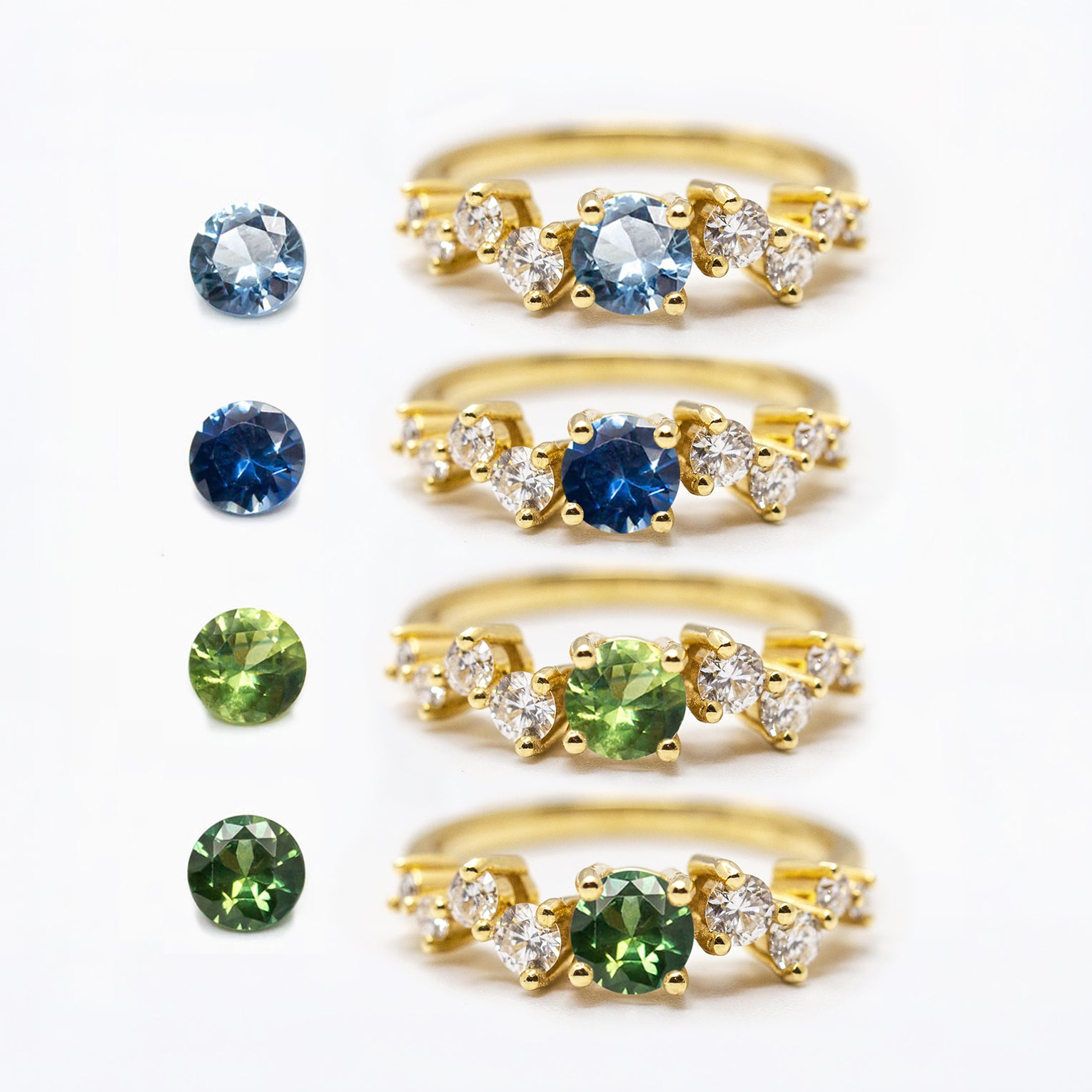 Bague Céleste - diamants