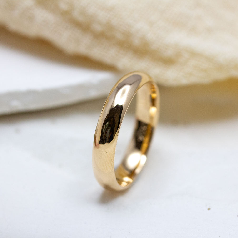 Bague en or éthique et responsable made in France.