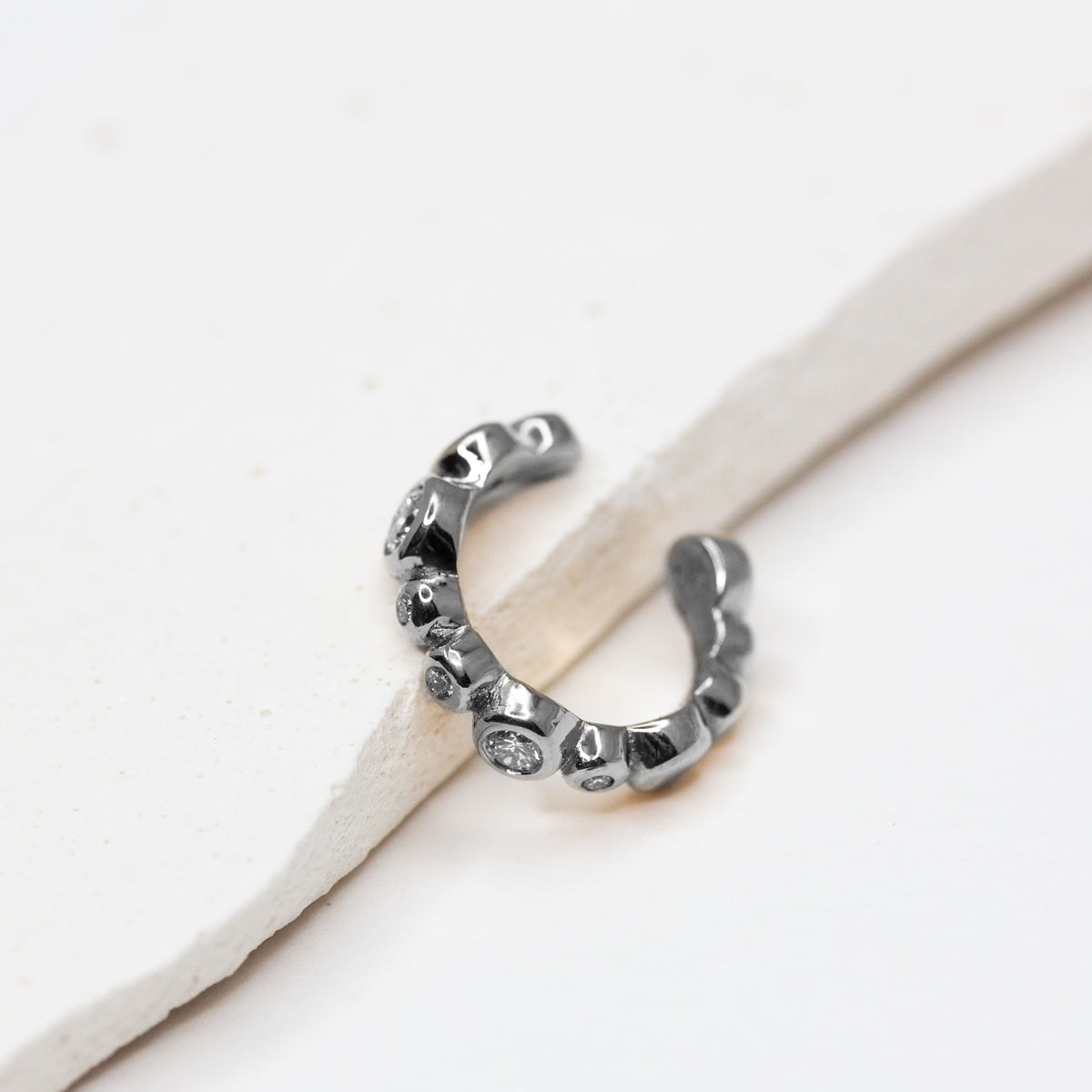 Earcuffs Tina Pépite - diamants