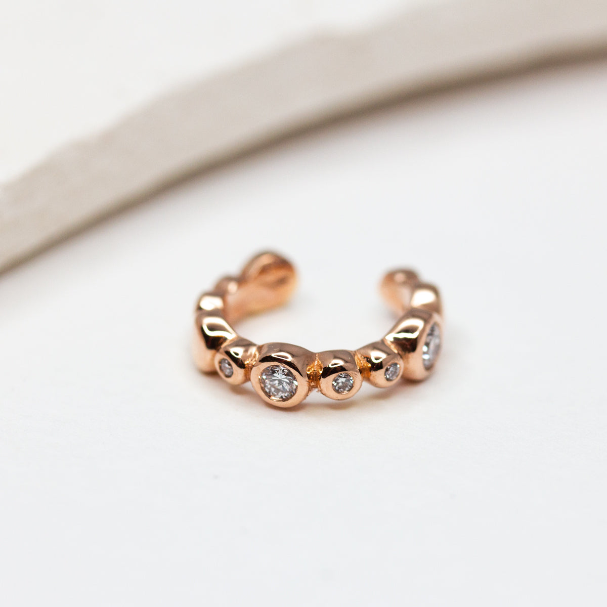 Earcuffs Tina Pépite - diamants