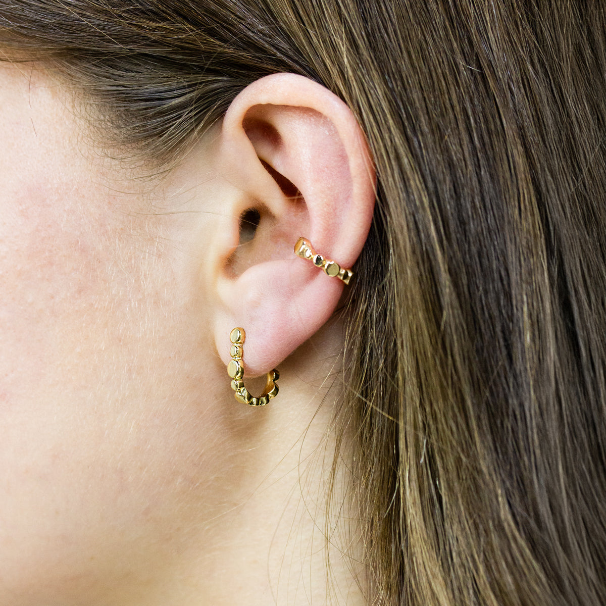 Boucles d'oreille Jacquie Pépite