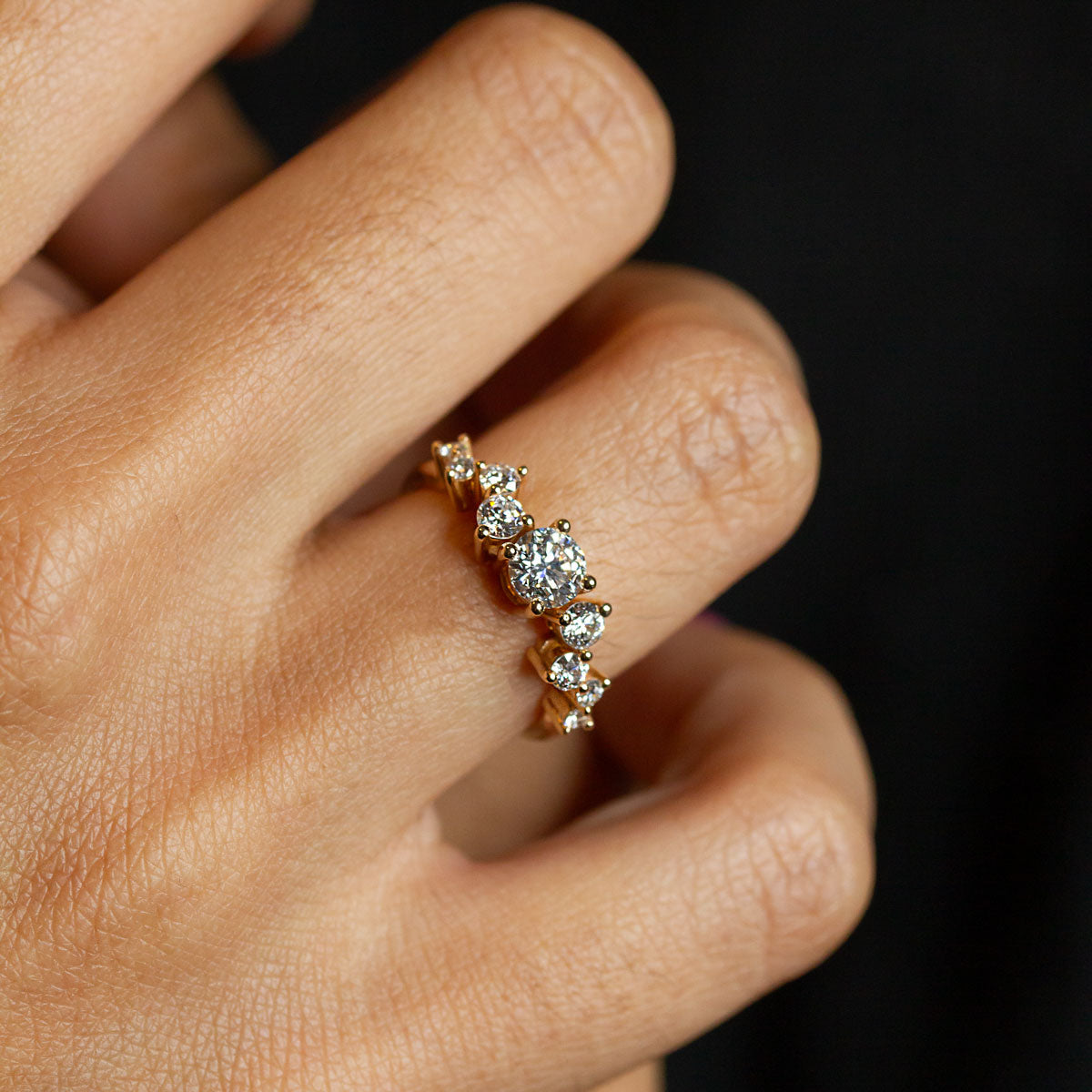 Bague Céleste XL - diamants