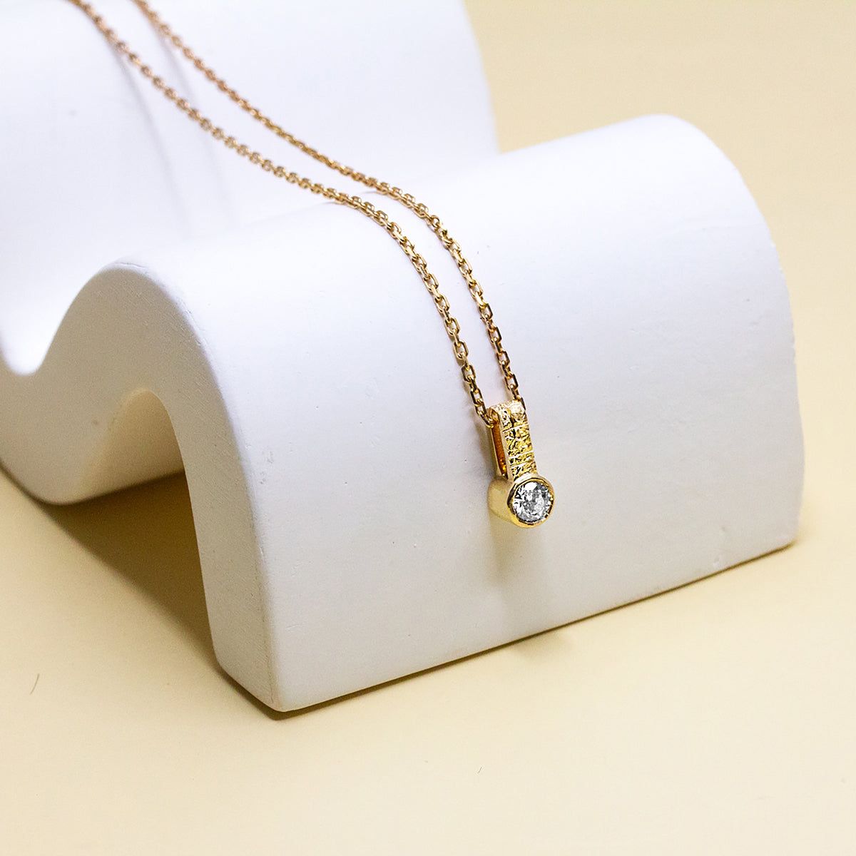 Pendentif Bonnie Hélia - diamant 4 mm