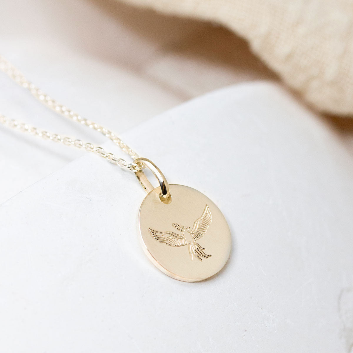 Collier en or rose-champagne, joaillerie éthique Paris.