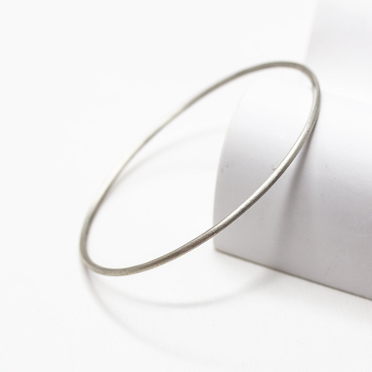 Bracelet jonc Mathéa - argent