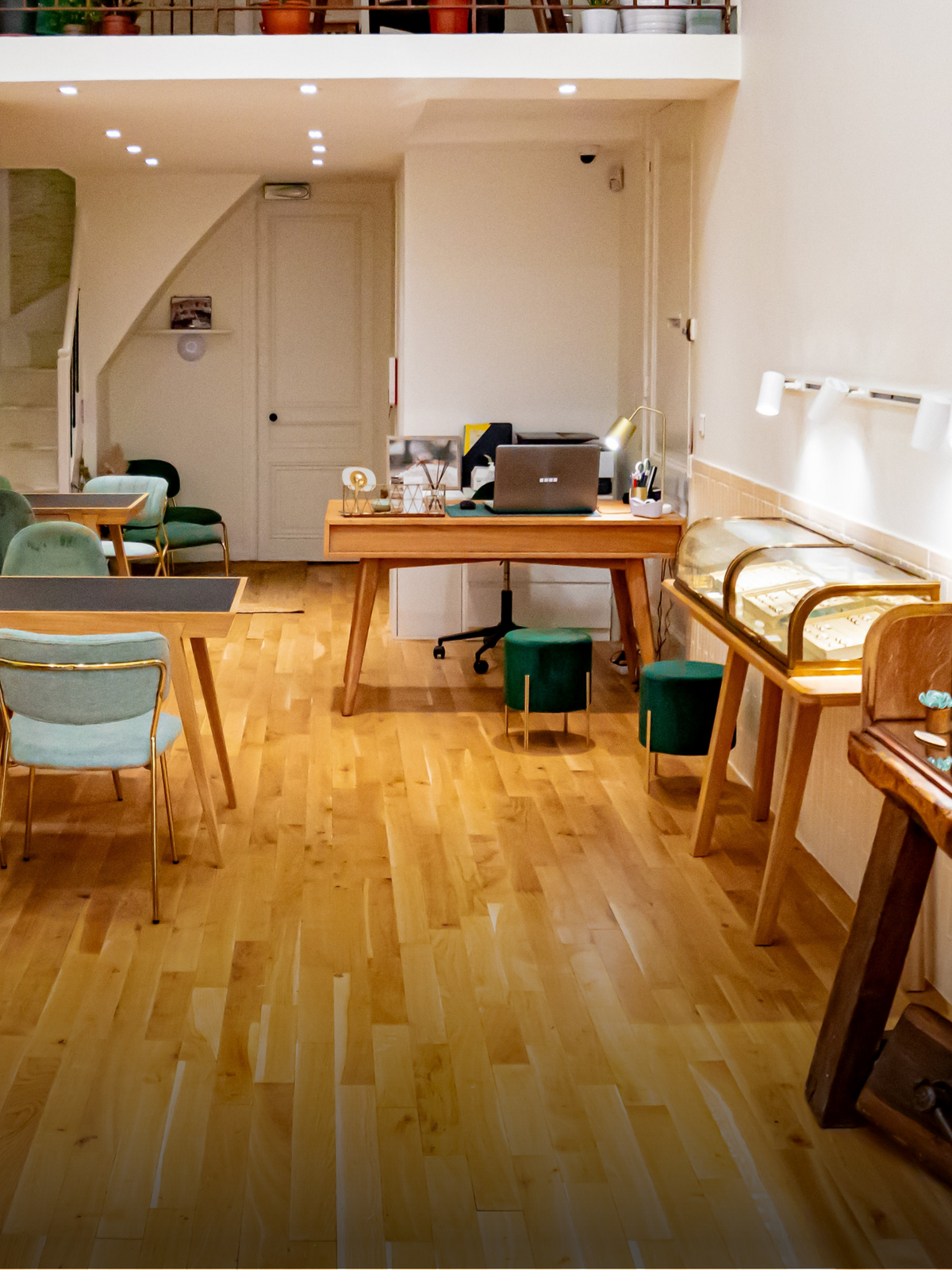 Boutique à Lyon 6è Paulette à Bicyclette, joaillerie éthique fabriquée artisanalement à Paris