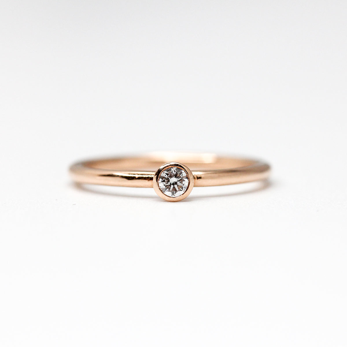 Bague Pierrette - diamant 2,5 mm