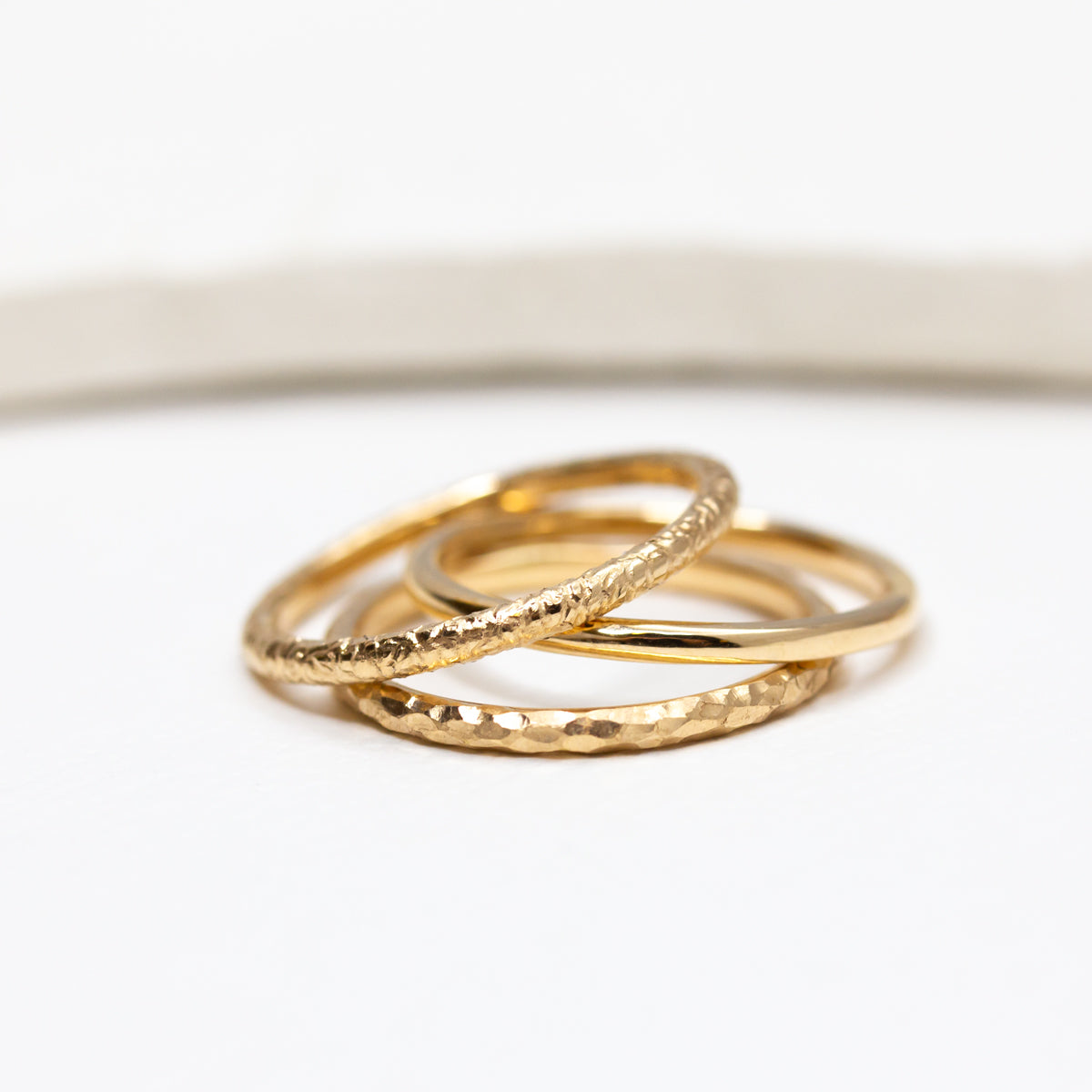 Bagues Empilables – Sarita, Ulysse & Rosa