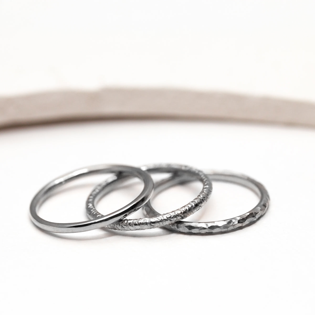 Bagues Empilables – Sarita, Ulysse & Rosa