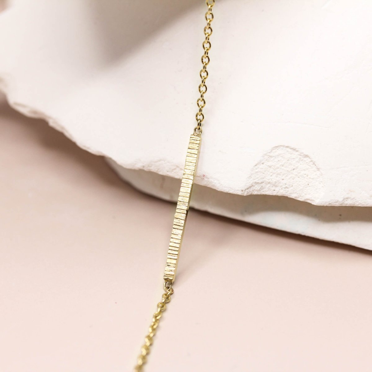 Bracelet artisanal en or jaune 18 carats Fairmined.