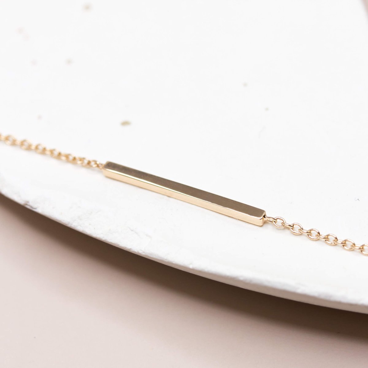 Bracelet en or rose-champagne 18 carats Fairmined.