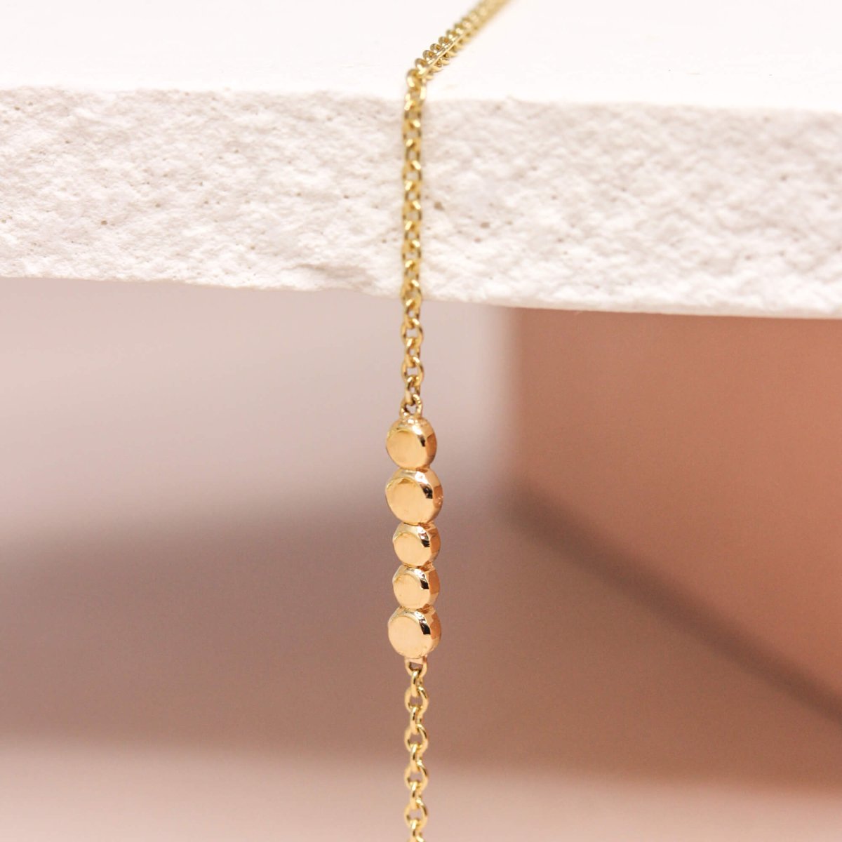 Bracelet artisanal en or rouge 18 carats Fairmined.