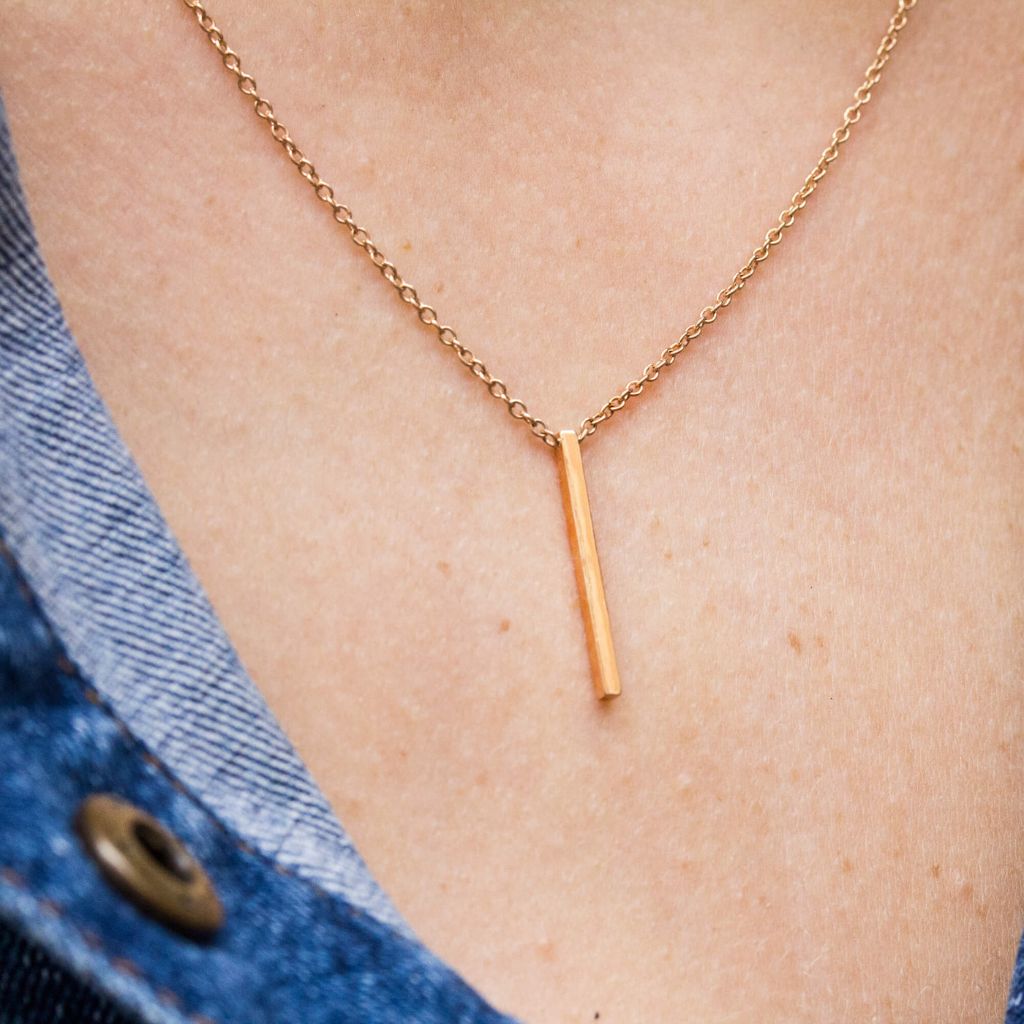 Collier en or Fairmined.