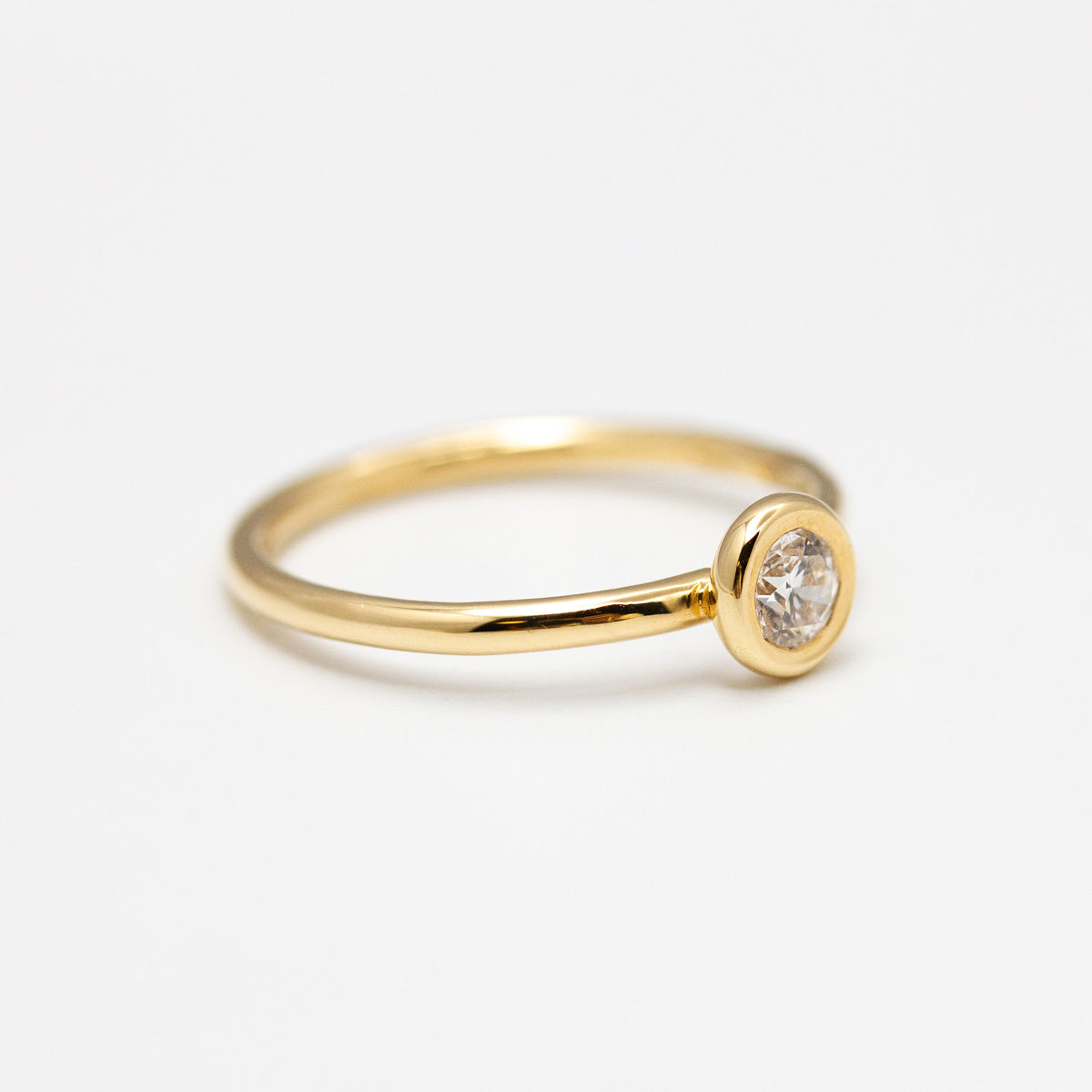 Bague Ayamé - diamant 4 mm
