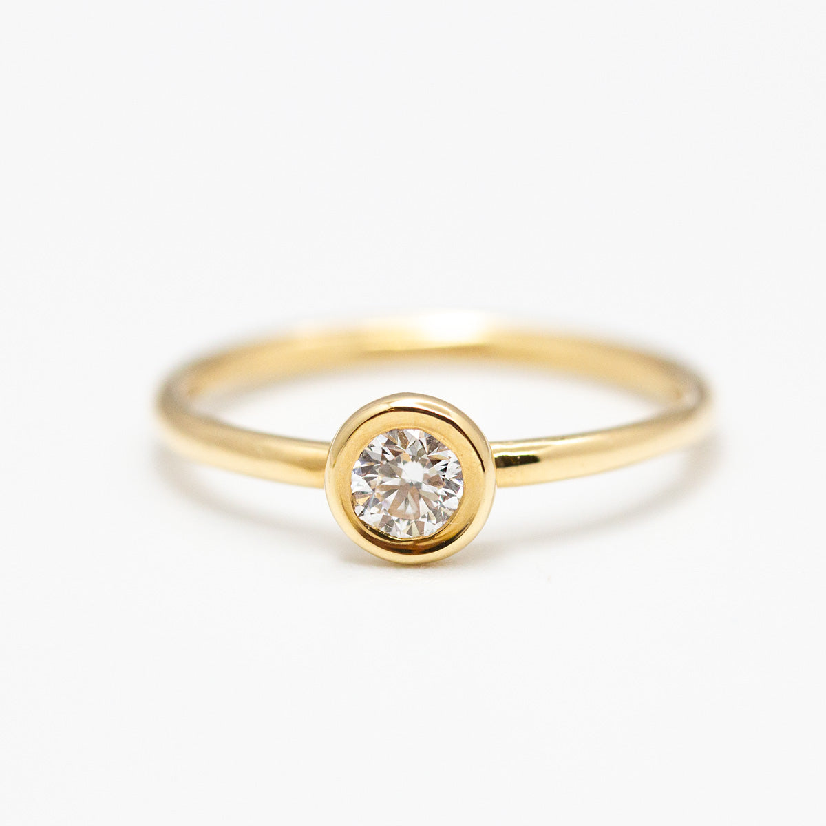 Bague Ayamé - diamant 4 mm
