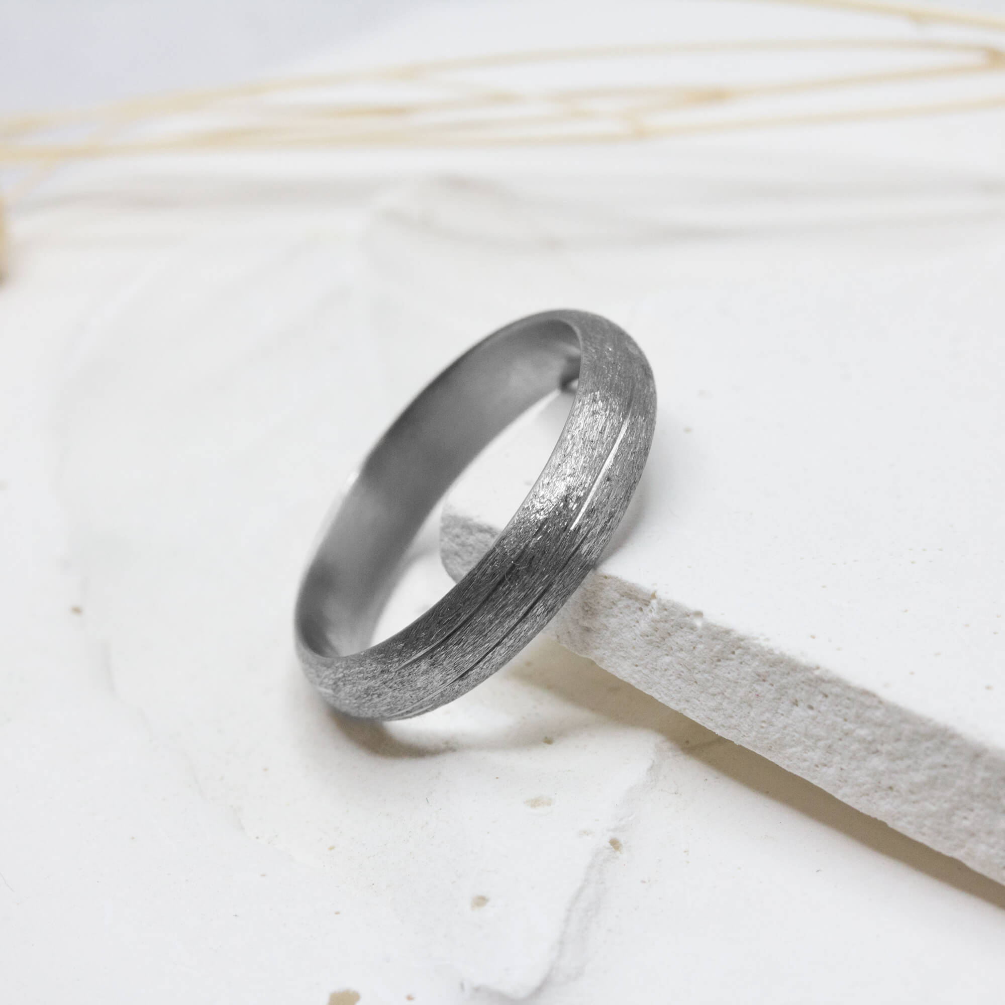 Alliance en or jaune 18 carats Fairmined.