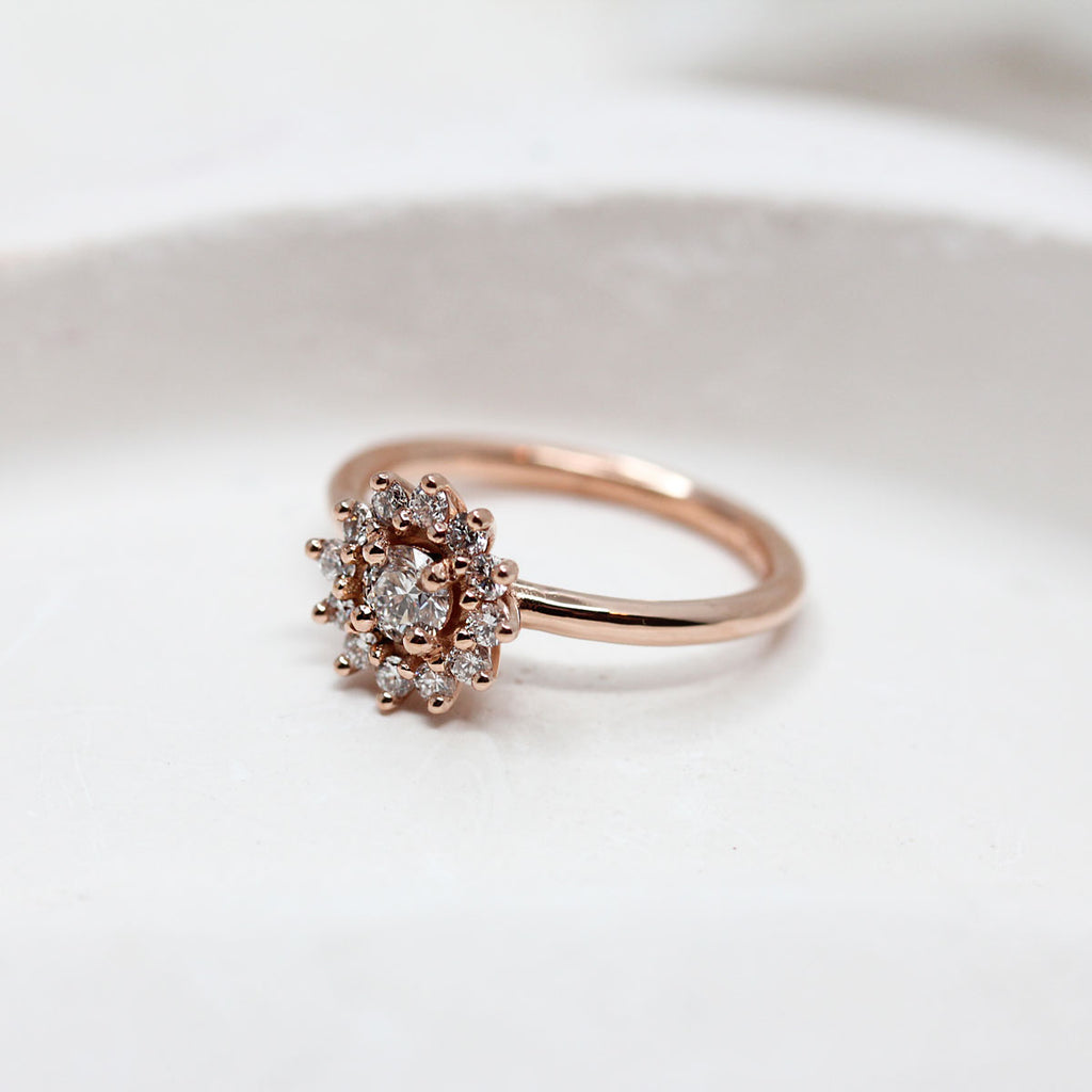 Bague Méora - diamants