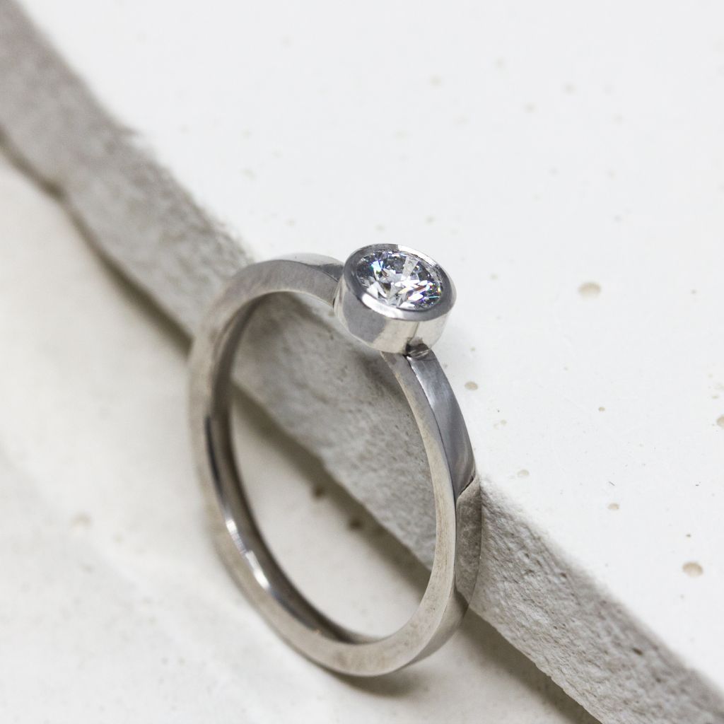 Bague Solférine Ulysse - diamant 4 mm