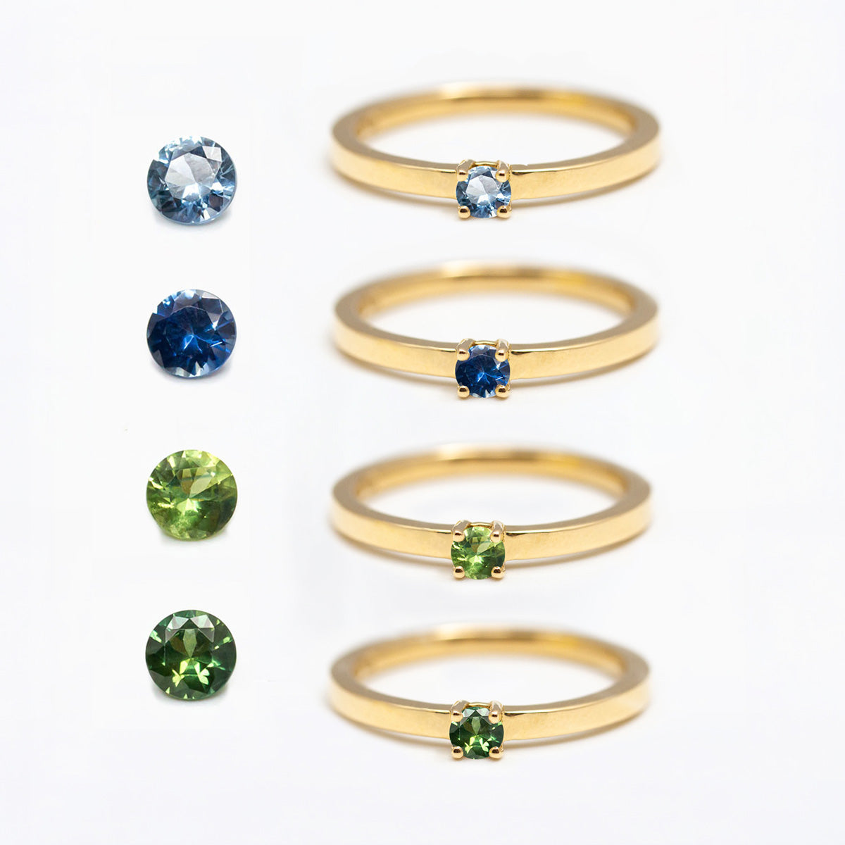 Bague de fiançailles en or avec un diamant issu de joaillerie éthique.
Bague personnalisable 
