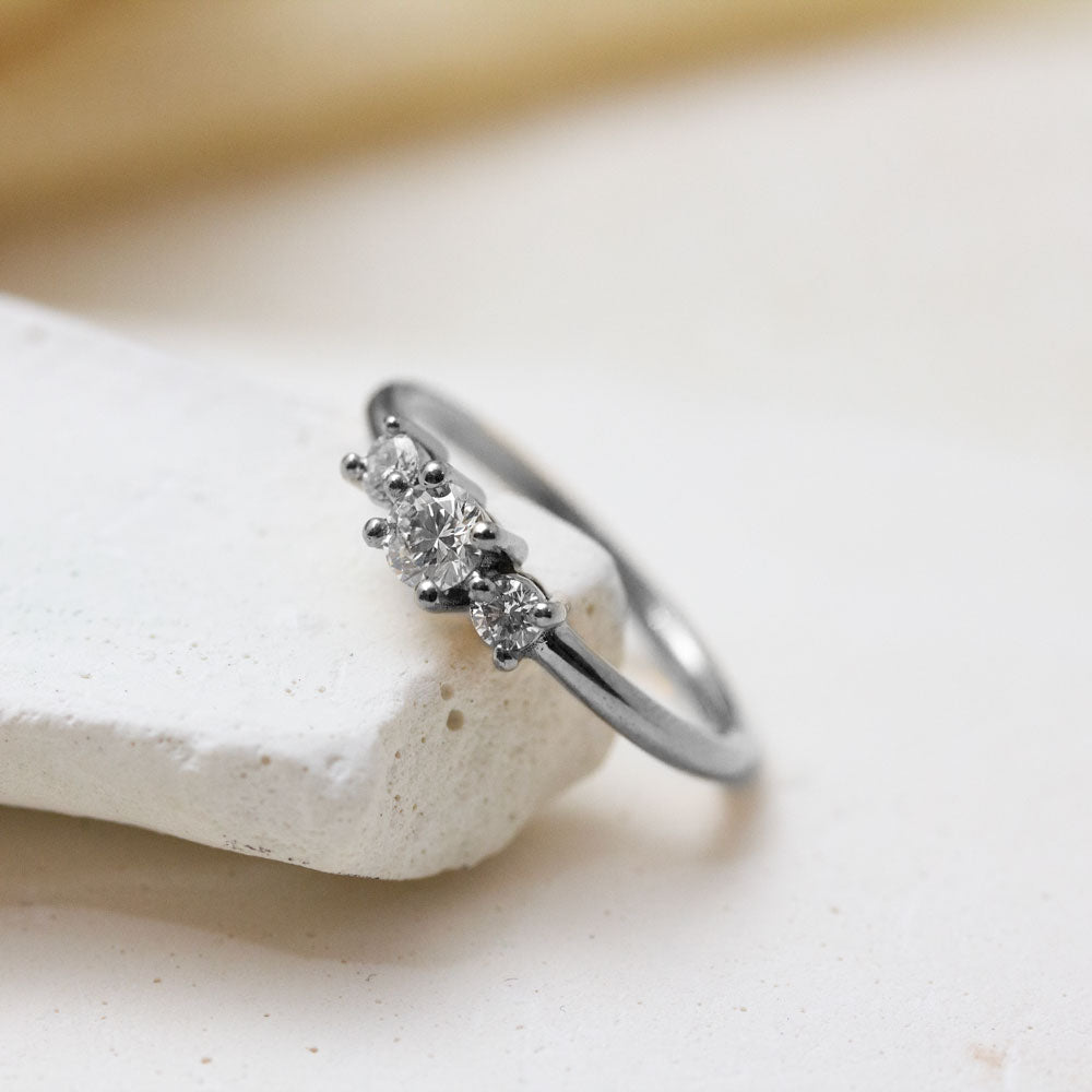 Bague Soleine - diamants