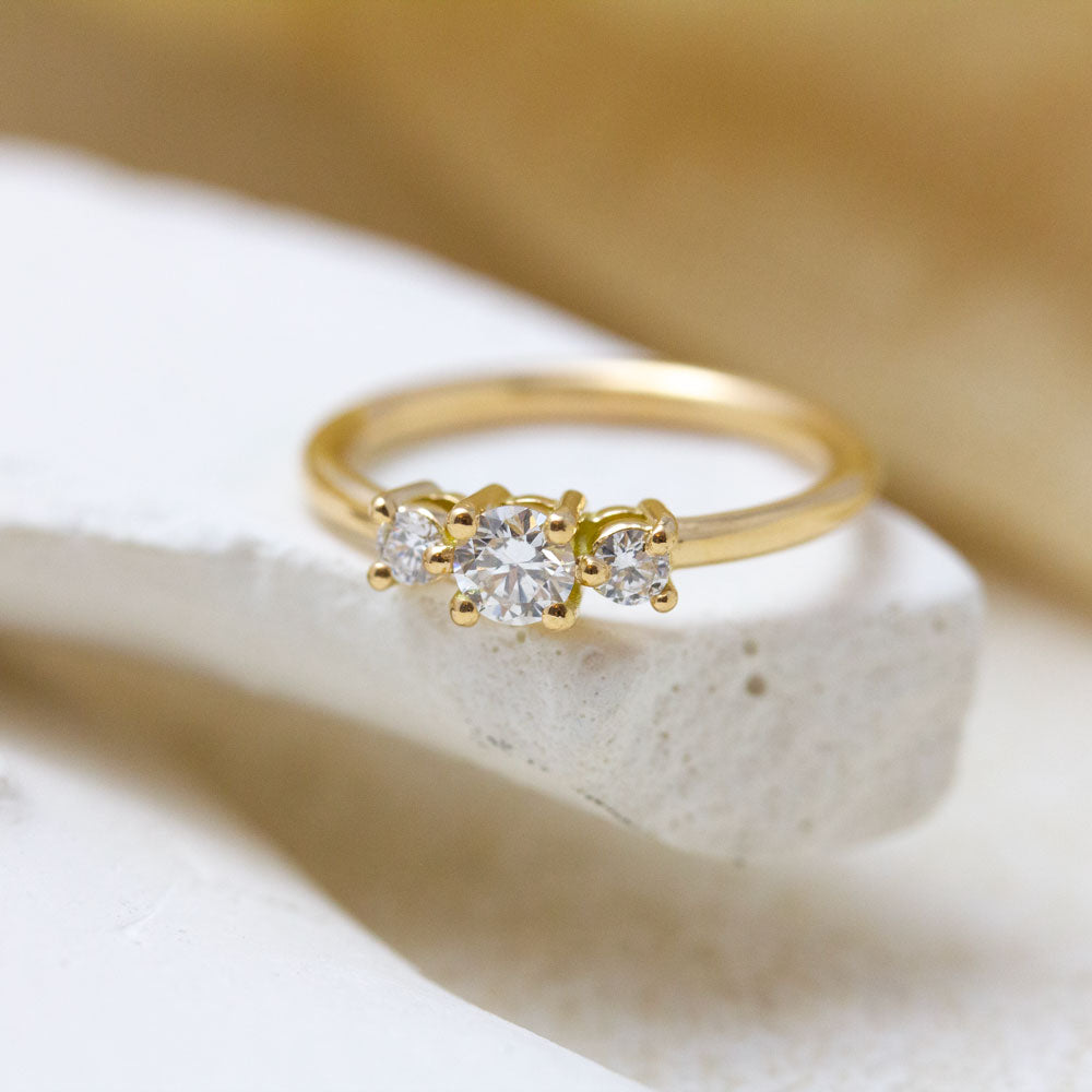 Bague Soleine - diamants