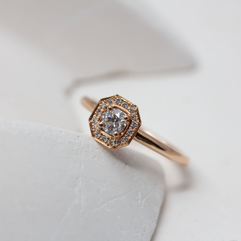 Bague Léone - diamants