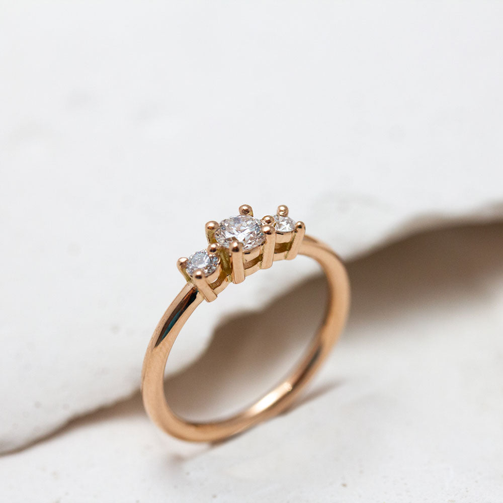 Bague Soleine - diamants