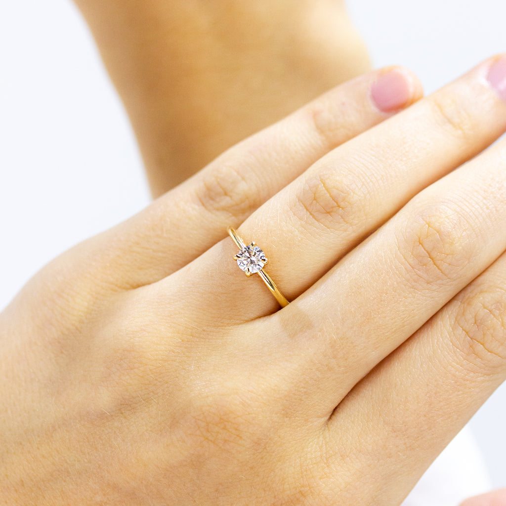 Bague Jacqueline Ulysse - diamant 4 mm