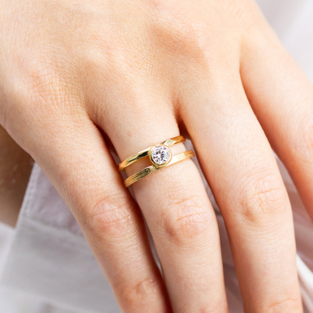 Bague Syna Casildée Isilde - diamant 5 mm