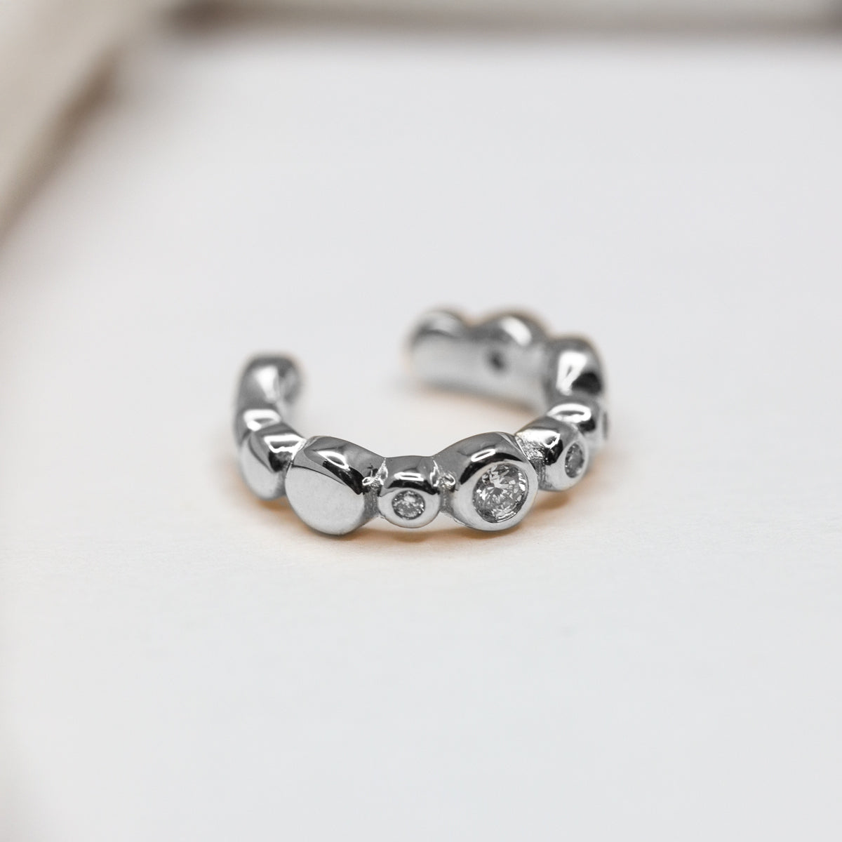 Earcuffs Tina Pépite - diamants