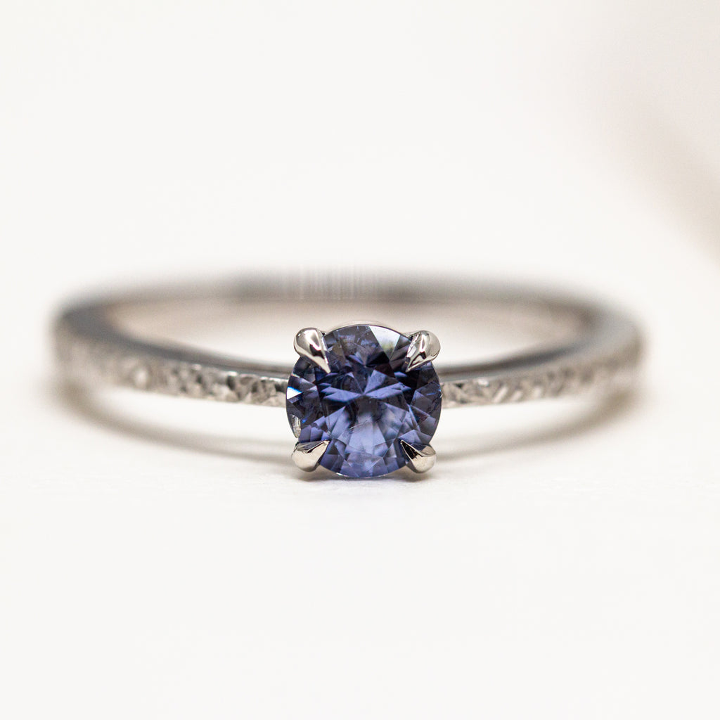 Pièce unique - Bague Jacqueline Rosa - saphir violet