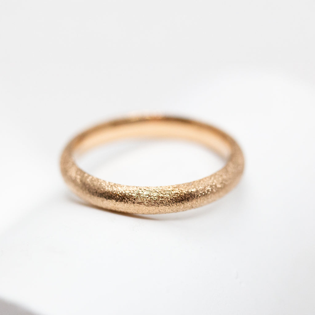Alliance Gina - demi-jonc (bombée) 3 mm