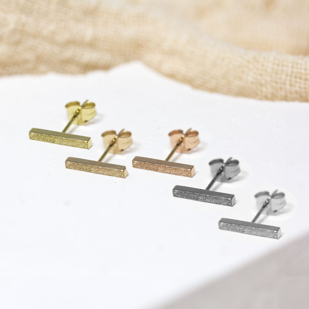 Boucles d'oreille en or éthique artisanat Paris et Lyon.