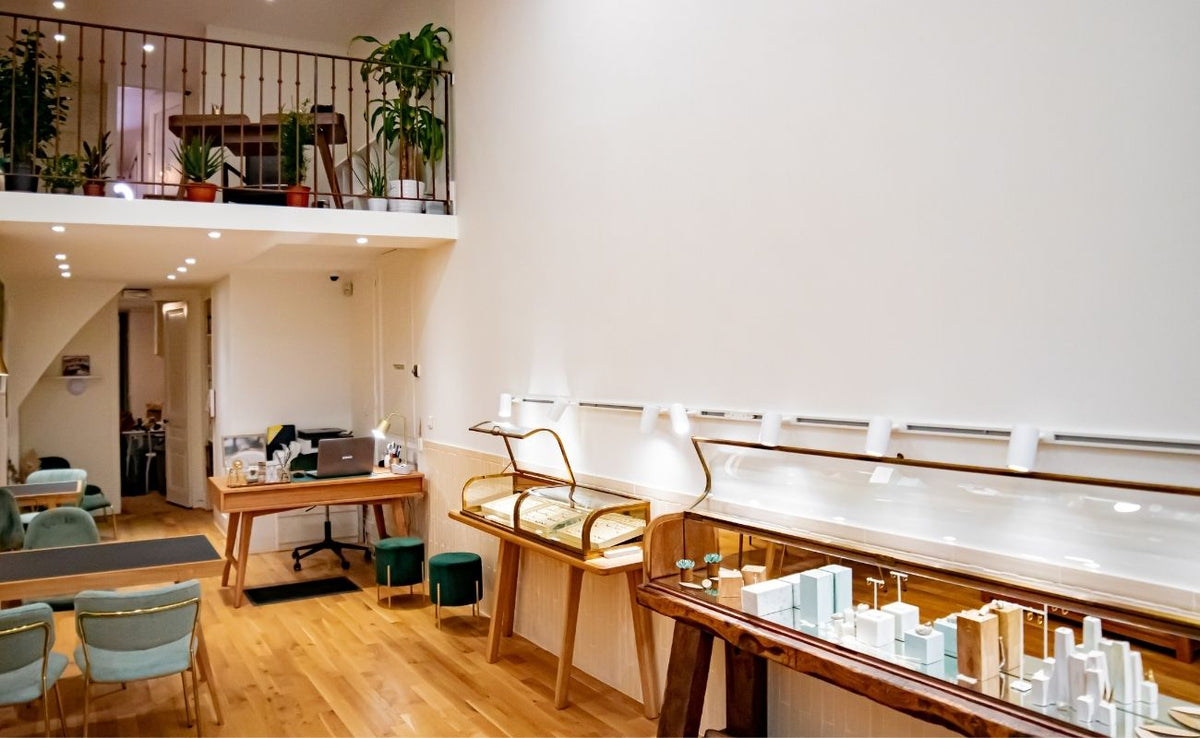 Boutique de joaillerie engagée et éthique à Lyon - Paulette à Bicyclette bijoux artisanaux 