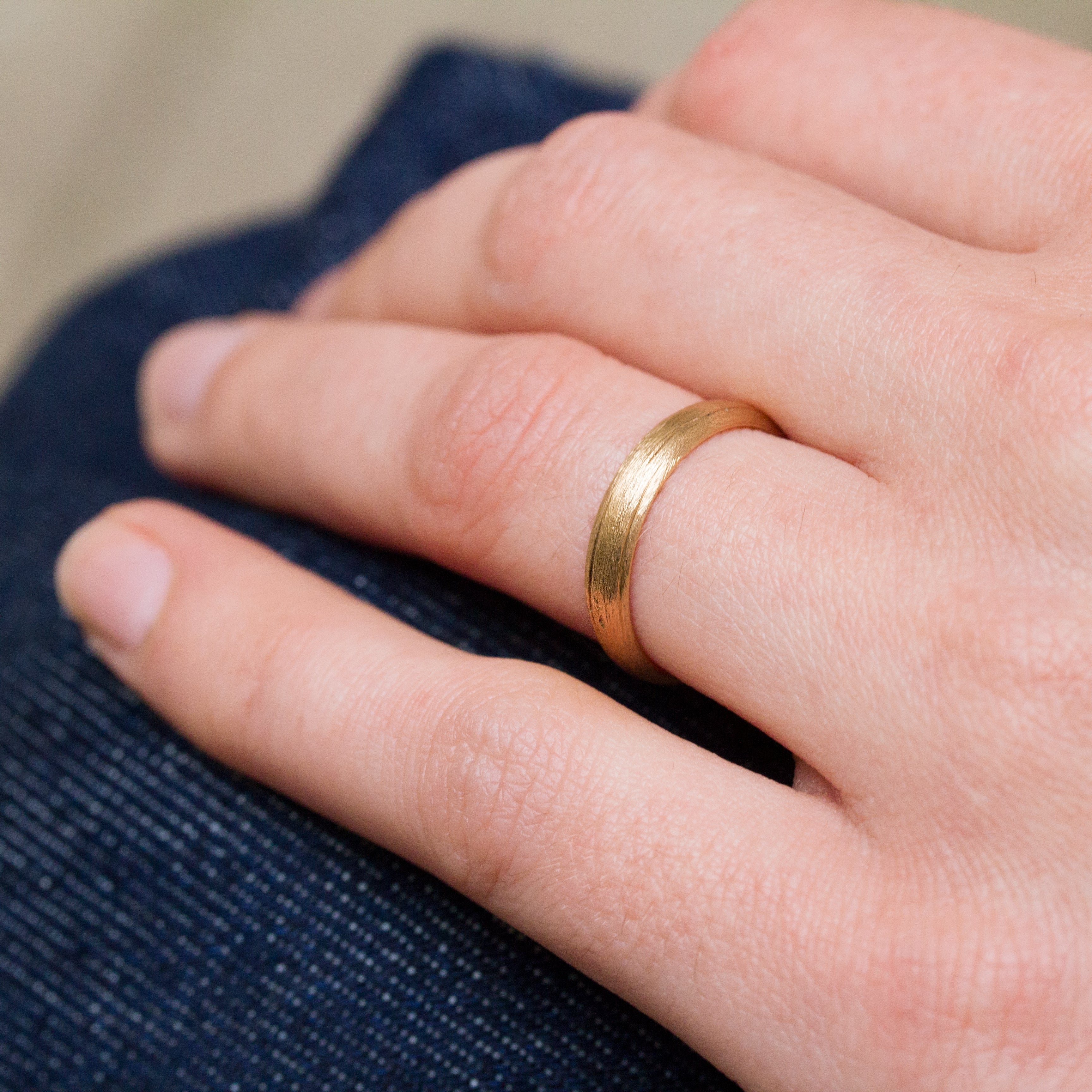 Alliance mariage artisanale, joaillerie parisienne.