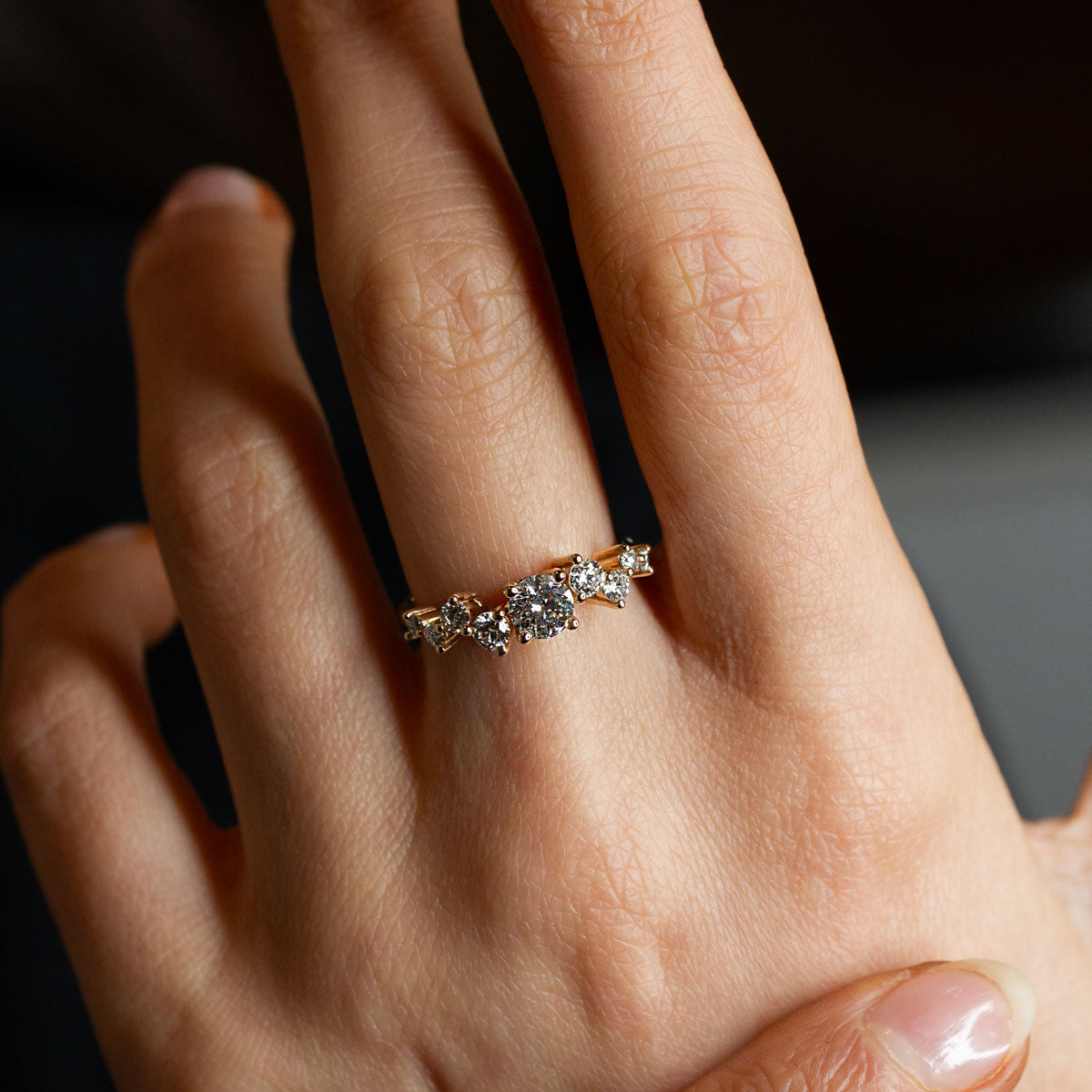 Bague Céleste XL - diamants