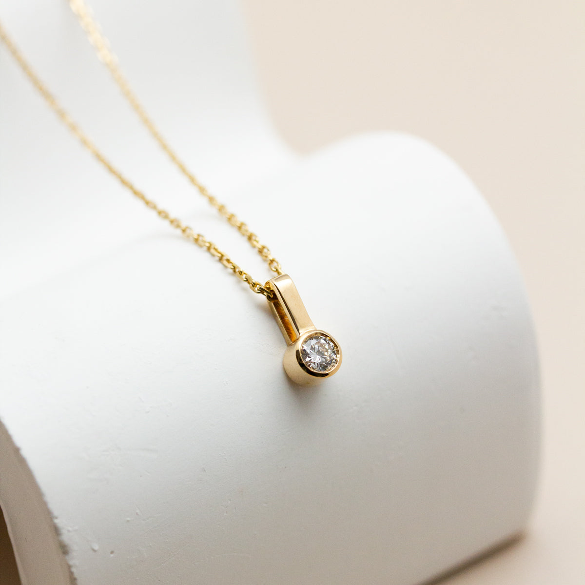 Pendentif Bonnie Ulysse - diamant 4 mm