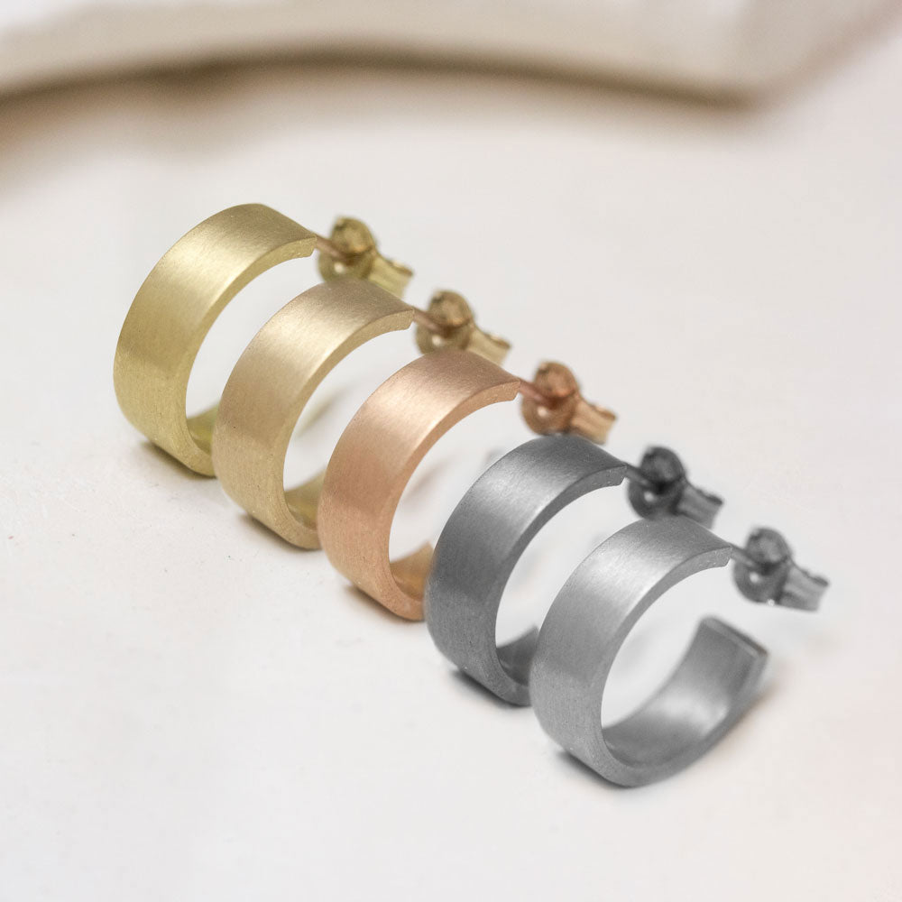 Créoles en or éthique made in France.