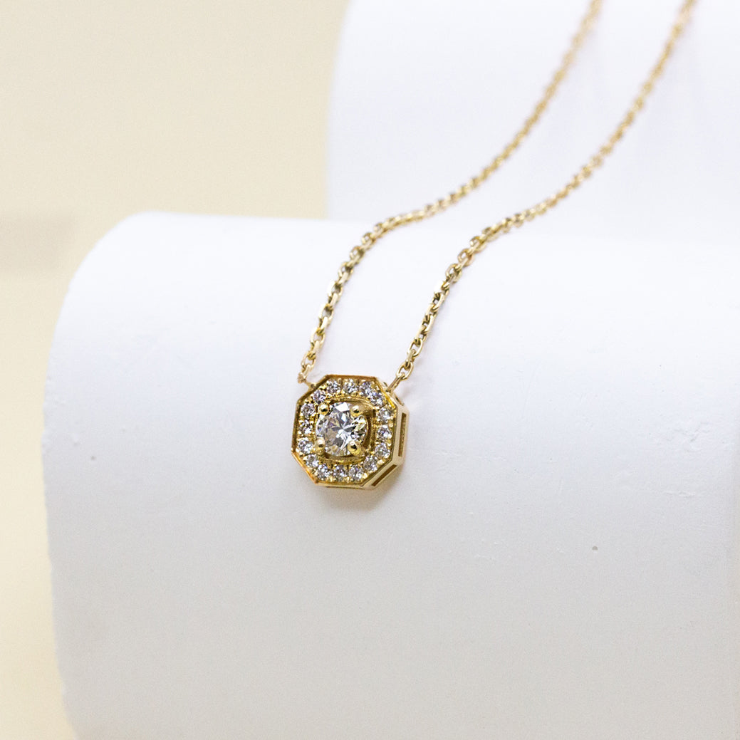 Collier Léone - diamants