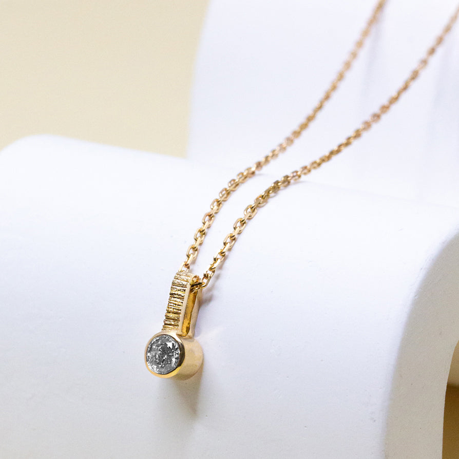 Pendentif Bonnie Isandre - diamant 4 mm