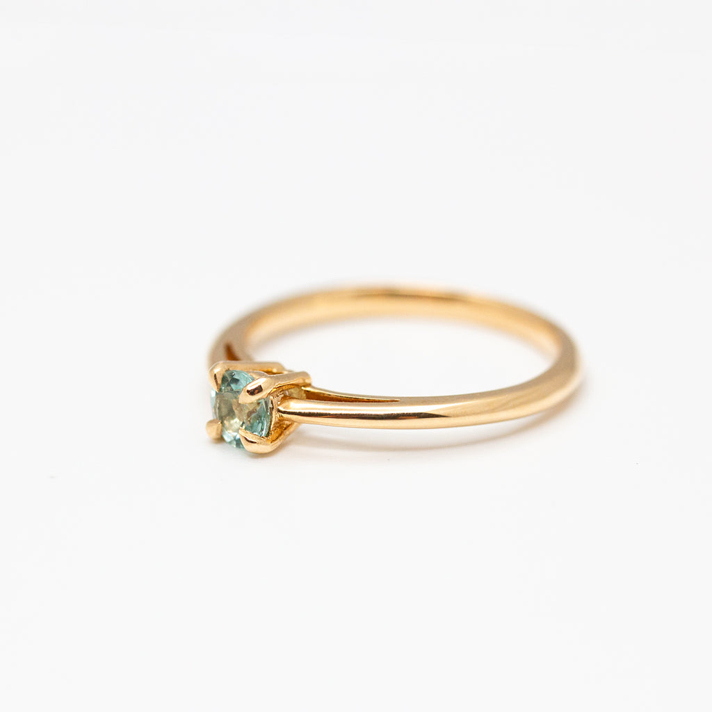 Pièce unique - Bague Jacqueline - saphir vert