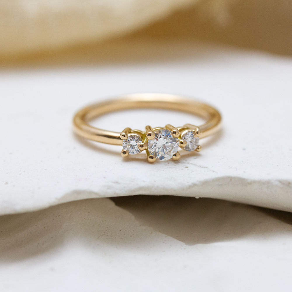 Bague Soleine - diamants