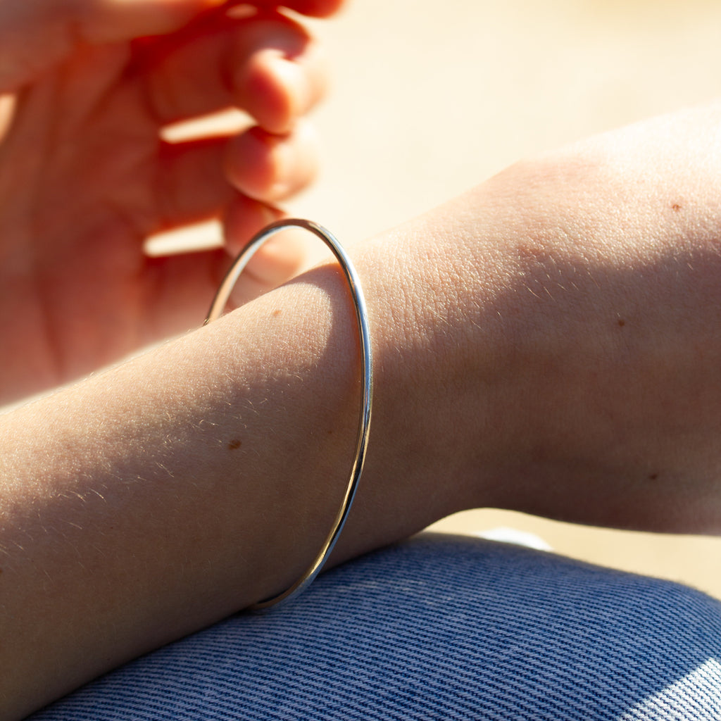 Pièce unique - Bracelet jonc Ulysse - argent 16 mm