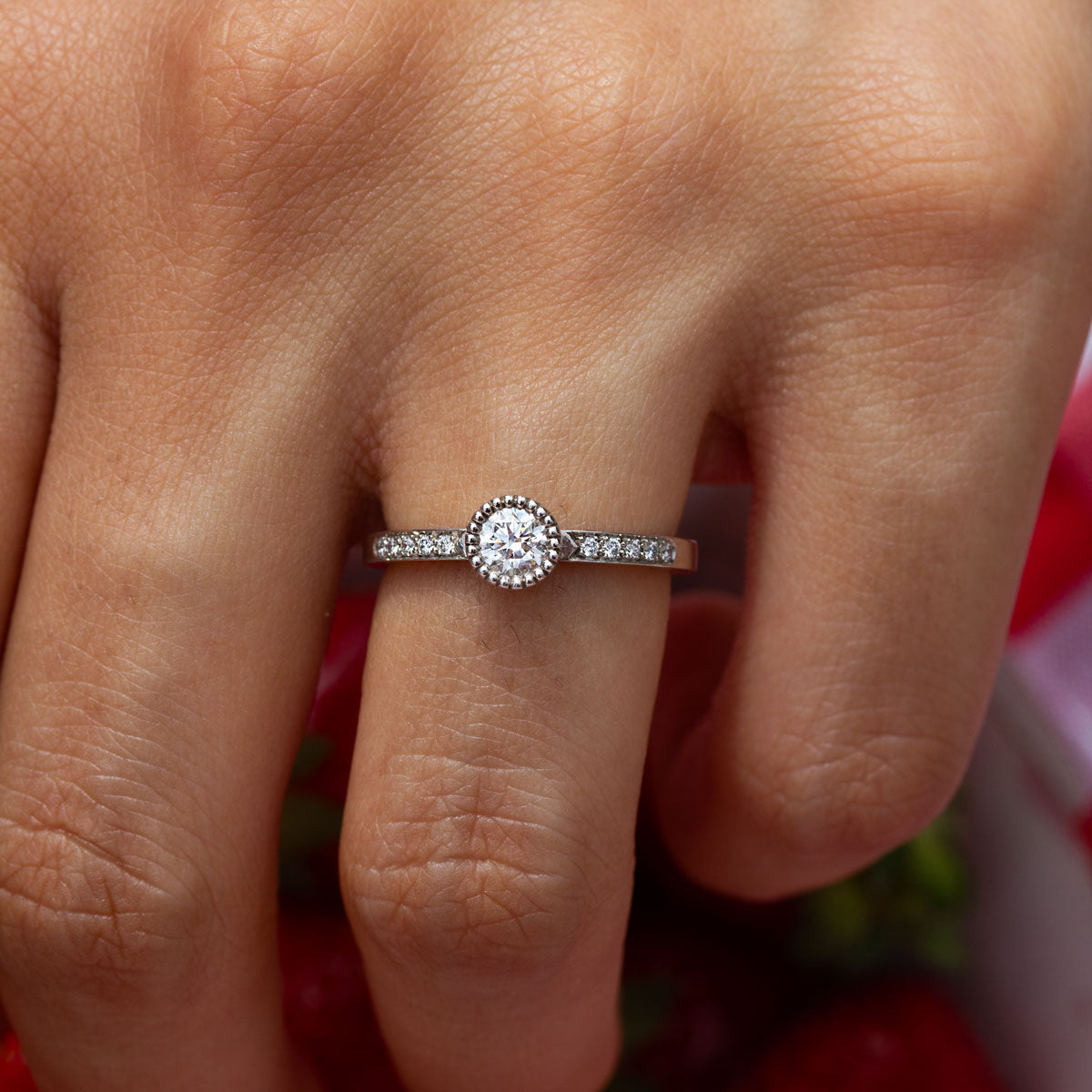 Bague Madeleine pavée - diamants