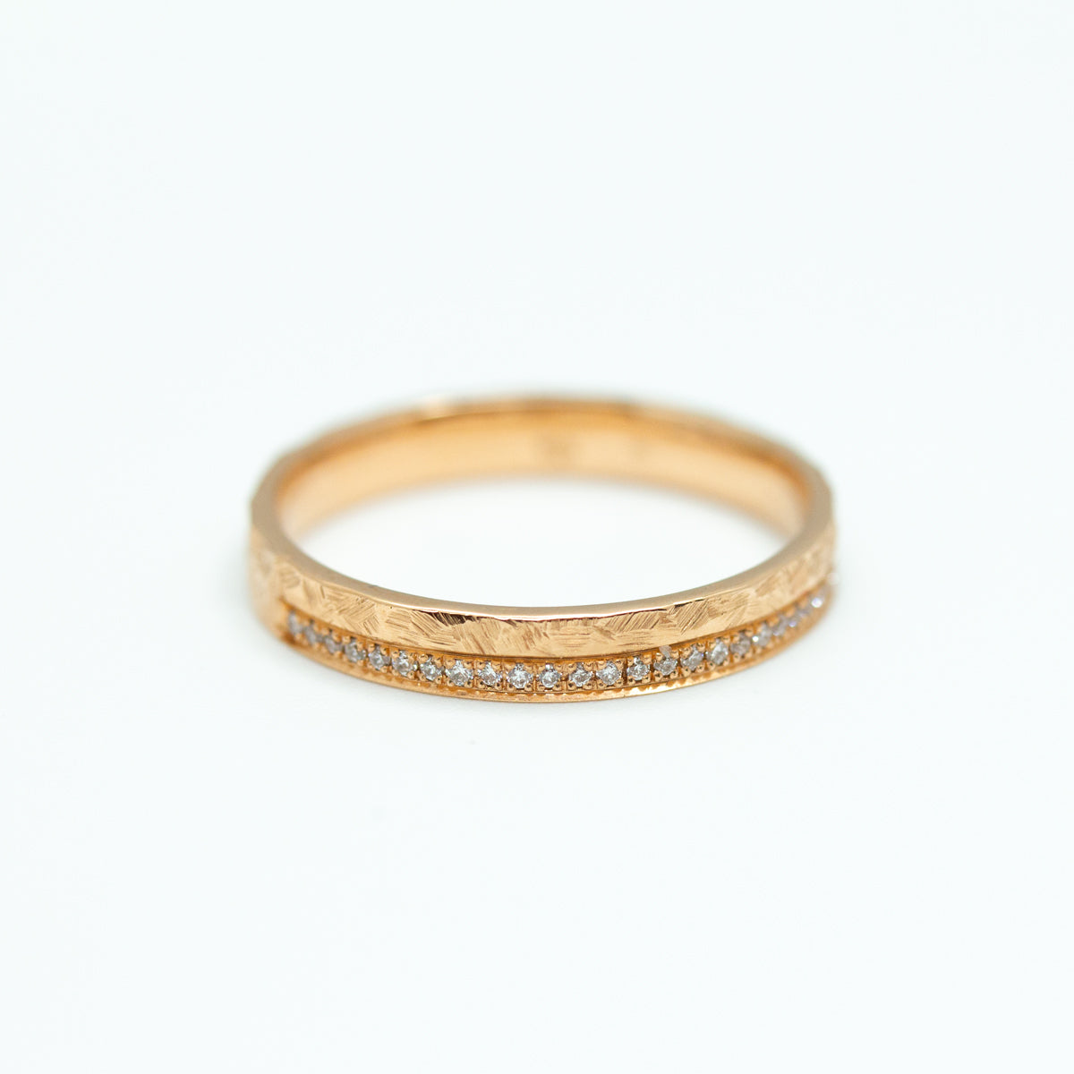 Alliance pavée Paula Staël - diamants
