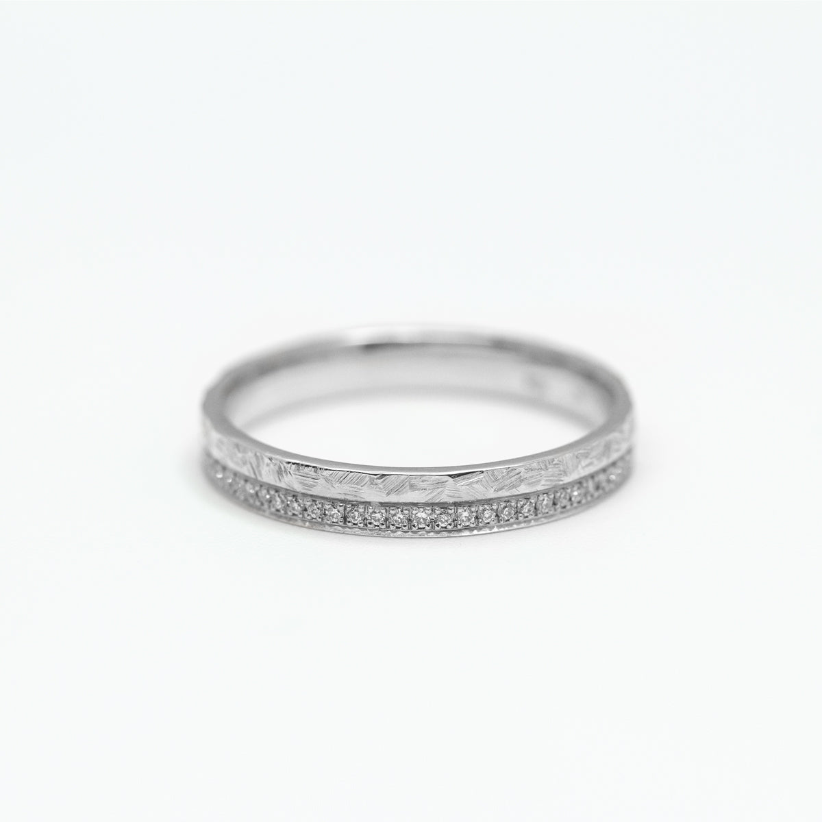 Alliance pavée Paula Staël - diamants