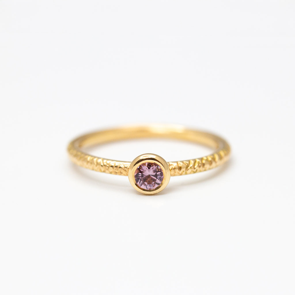 Pièce unique - Bague Ayamé Rosa - grenat lychee