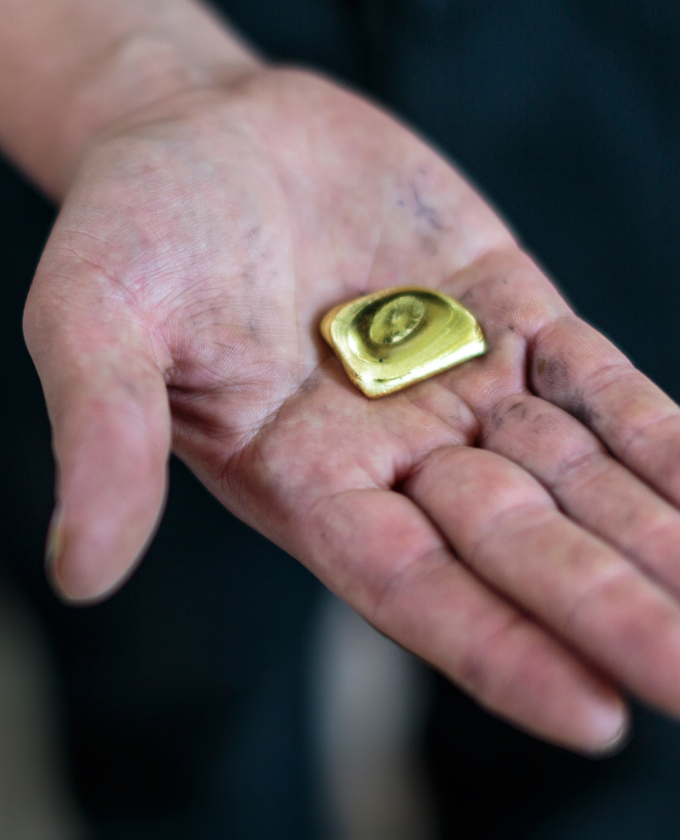 Prime Fairmined.
Or recyclé.