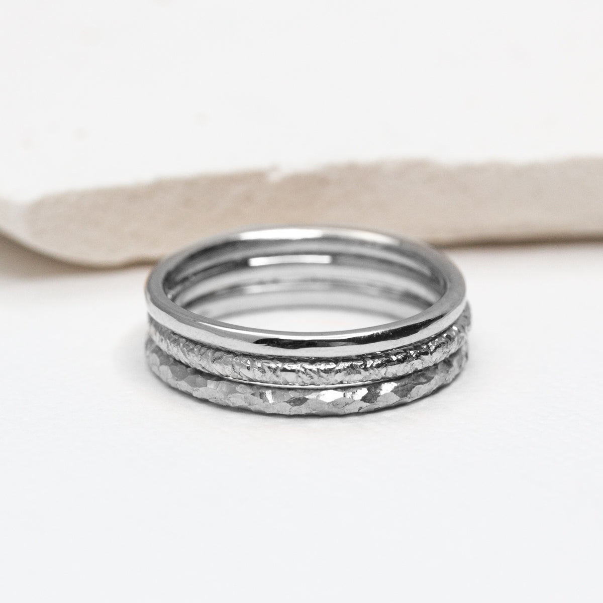 Bagues Empilables – Sarita, Ulysse & Rosa